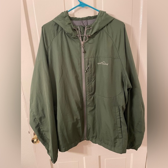 EDDIE BAUER packable windbreaker Sz L - Picture 1 of 8